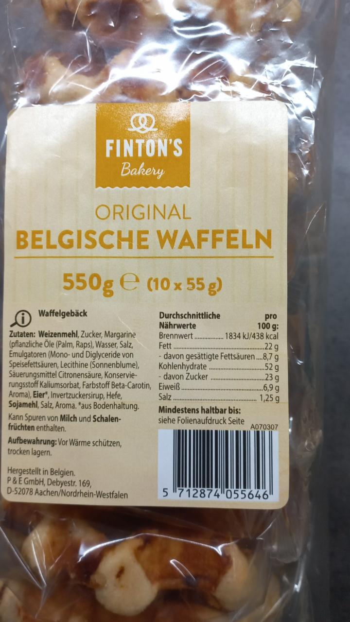 Fotografie - Belgische waffeln Finton´s Bakery