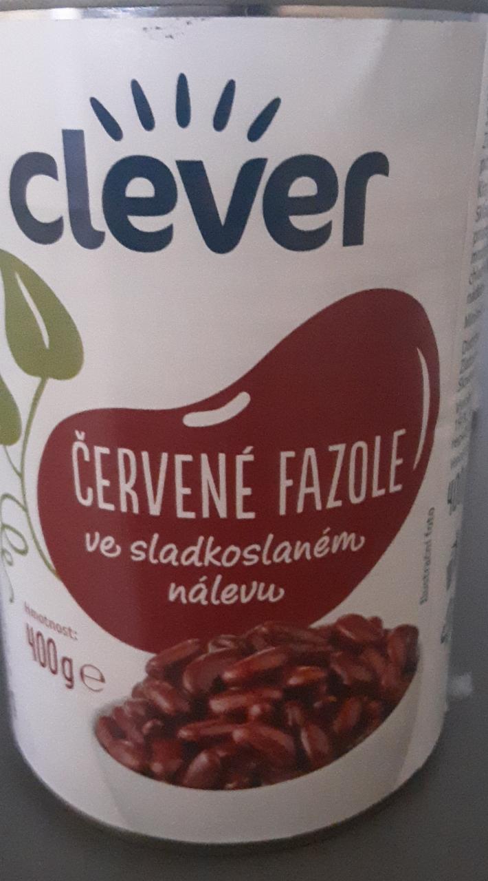 Fotografie - červené fazoleve sladkoslaném nálevu Clever