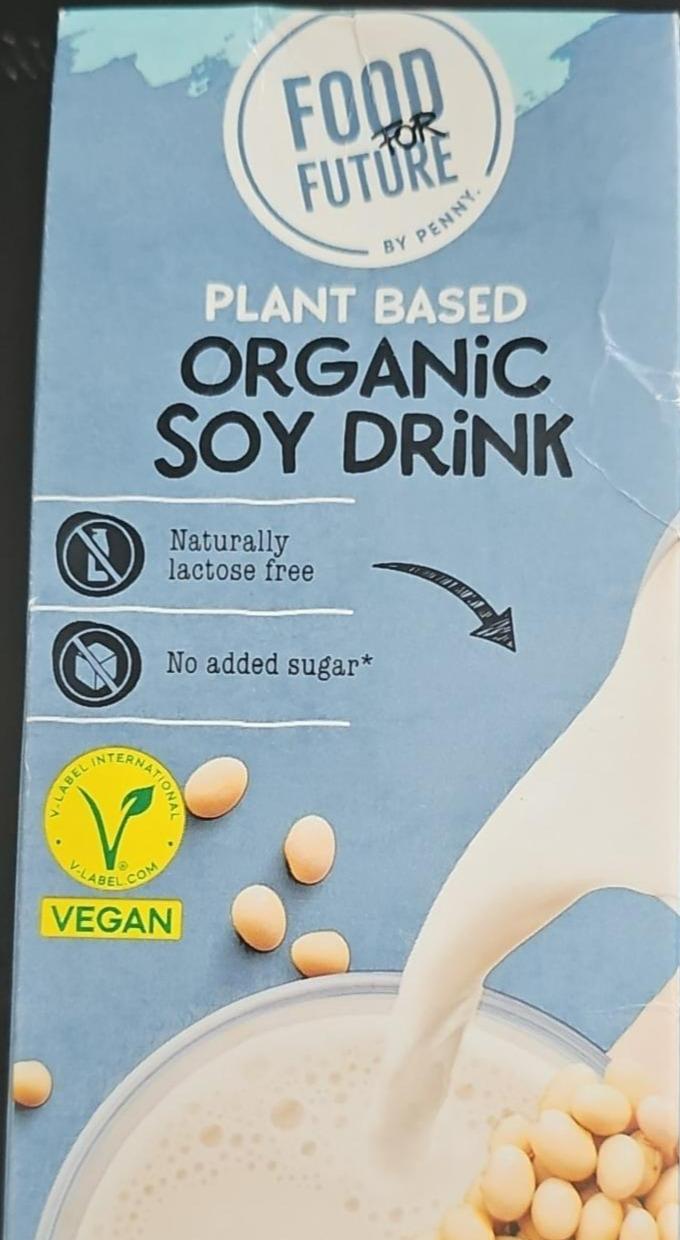 Fotografie - Plant based Organic Soy Drink Food for Future