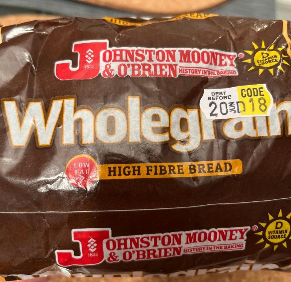 Fotografie - Wholegrain high fibre bread Johnston Mooney & O'Brien