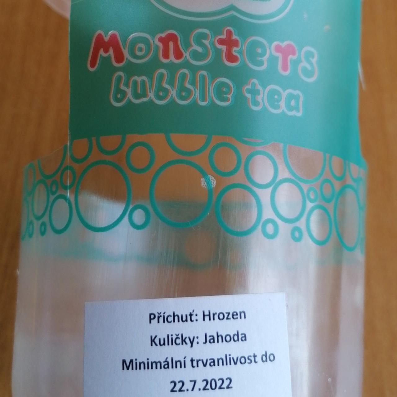 Fotografie - Monsters Bubble Tea Hrozen Jahoda