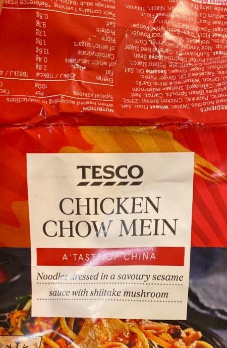 Fotografie - Chicken Chow Mein Tesco