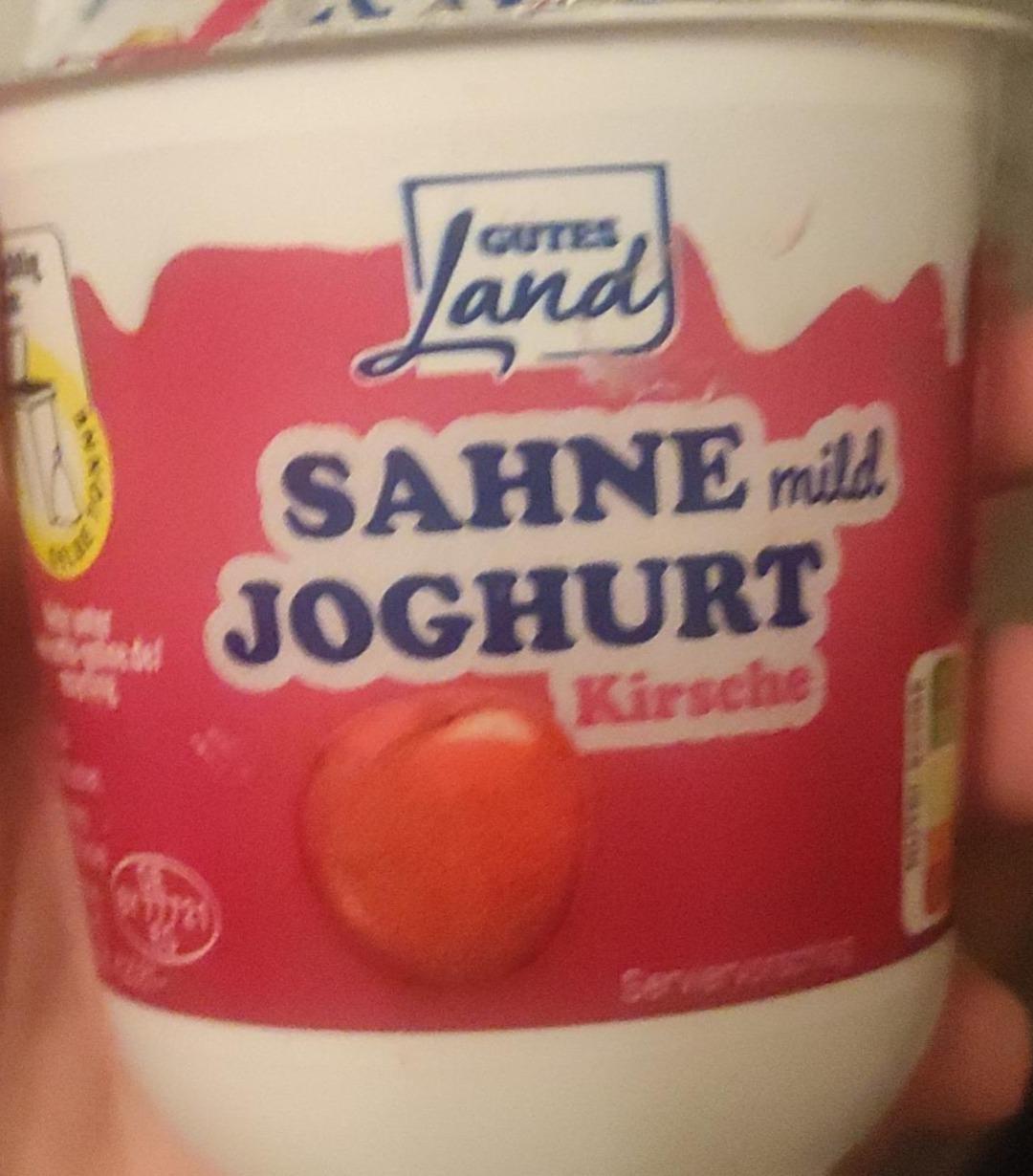 Fotografie - Sahne mild Joghurt Kirsche Gutes Land