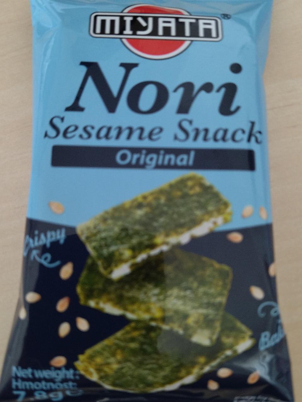 Fotografie - Nori sesame snack original miyata