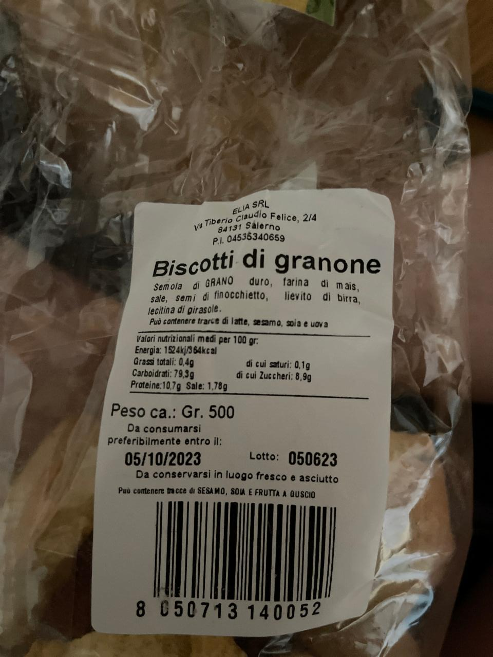 Fotografie - Biscotti di granone Elia