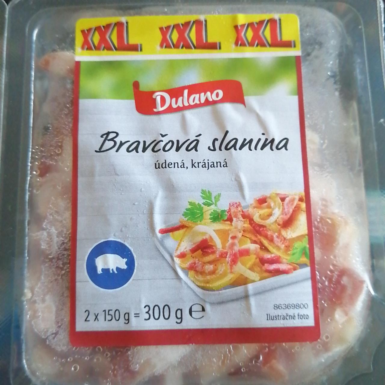 Fotografie - Bravčová Slanina údená, krájaná Dulano