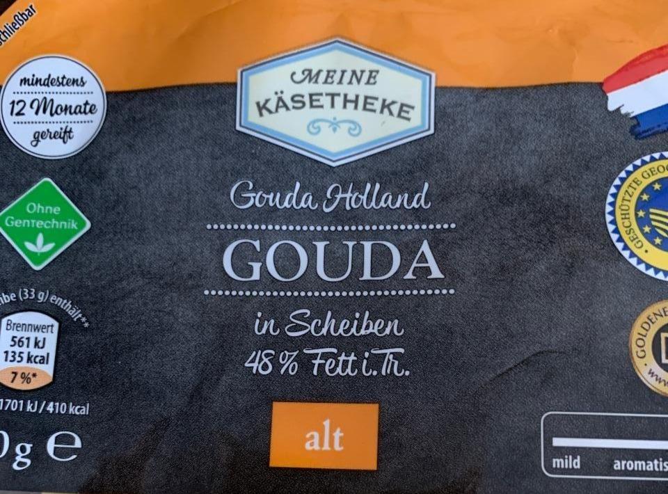 Fotografie - alte gouda Meine Käsetheke