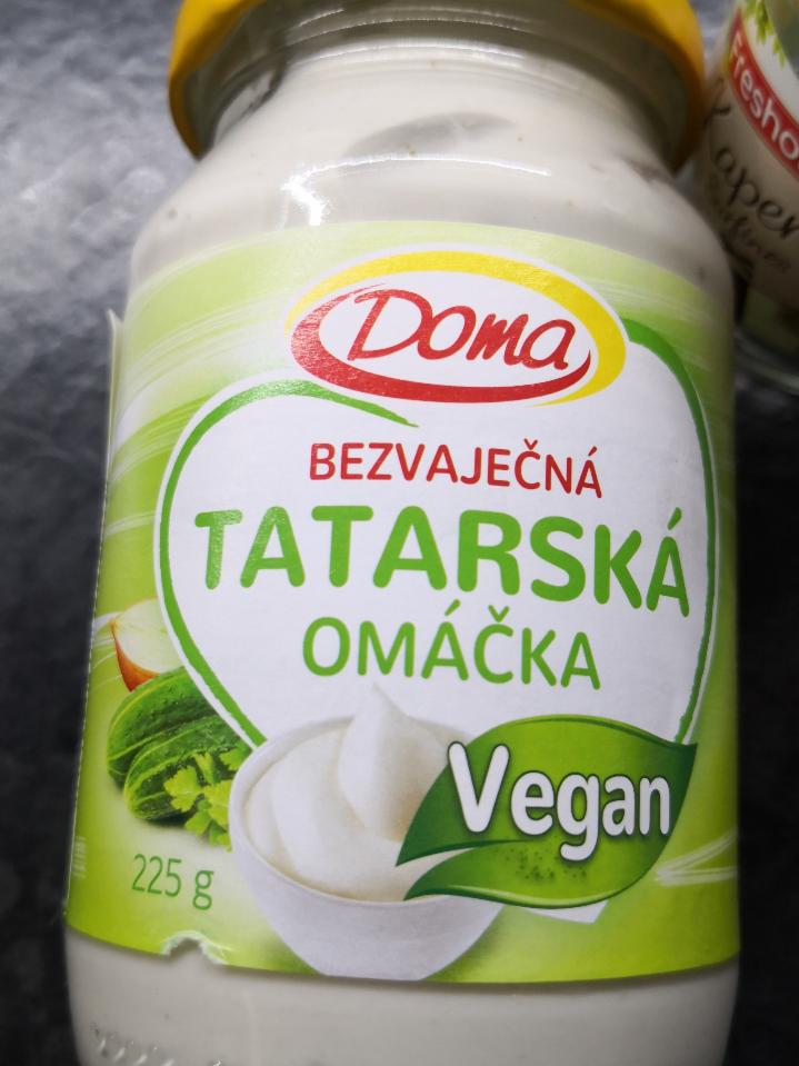 Fotografie - Vegan bezvaječná tatarská omáčka Doma