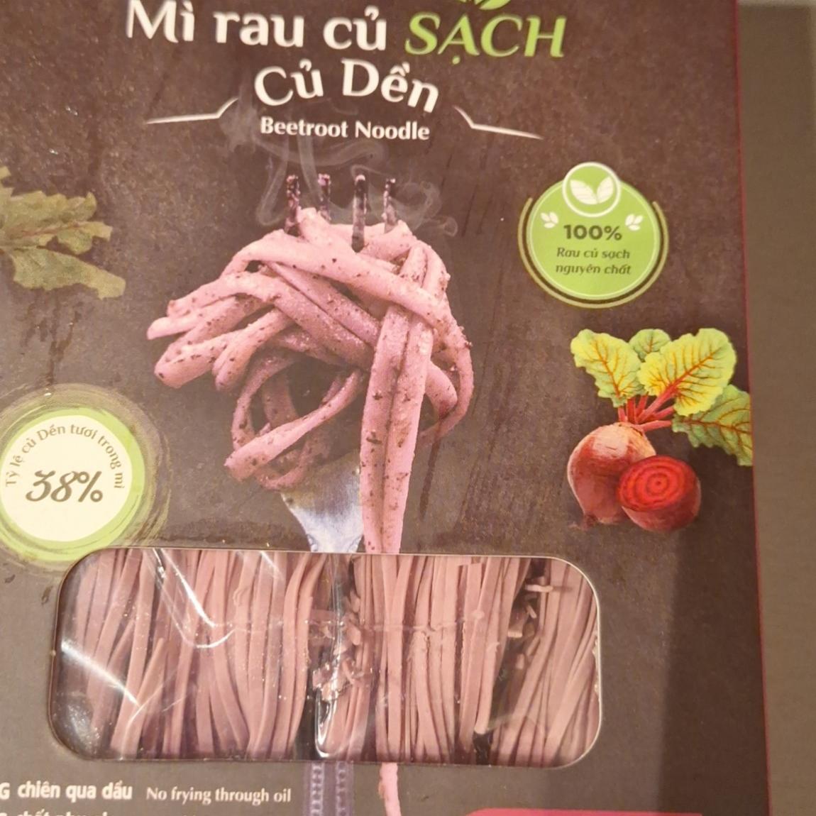 Fotografie - Beetroot Noodle Mì Rau Củ Sạch Củ Dền Ahamisa