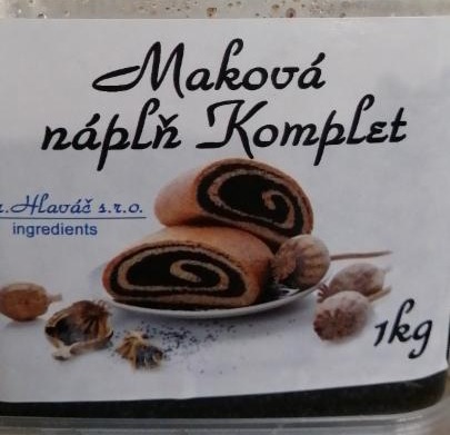 Fotografie - Maková náplň Komplet Hlaváč