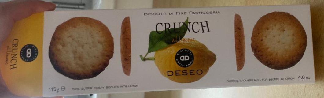 Fotografie - Crunch Lemon biscotti di fine pasticceria Deseo