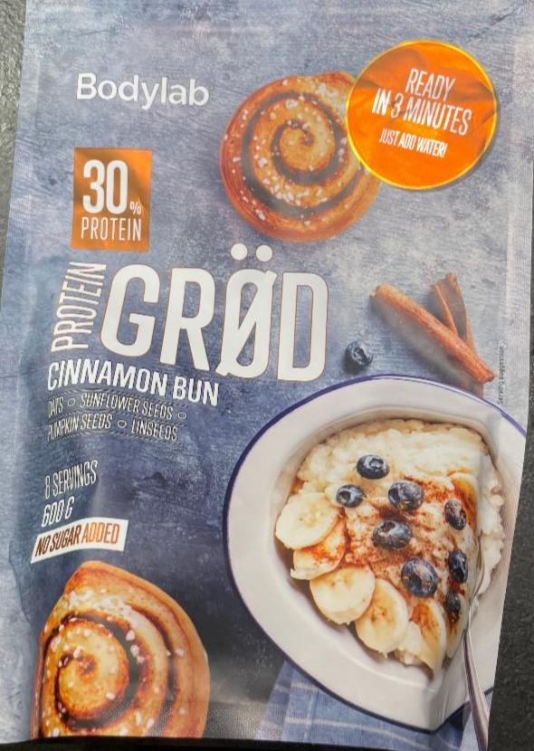 Fotografie - Protein gröd cinnamon bun Bodylab