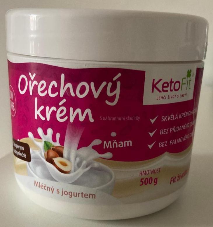 Fotografie - Ořechový krém Mléčný s jogurtem KetoFit