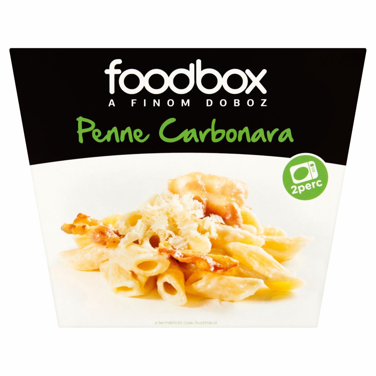 Fotografie - Penne Carbonara Foodbox