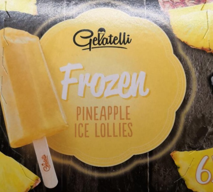 Fotografie - Frozen Pineapple Ice Lollies Gelatelli