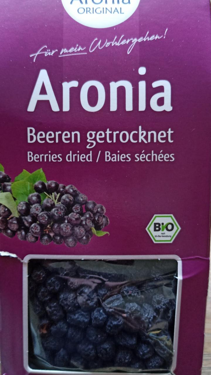 Fotografie - Bio Aronia Beeren getrocknet Aronia Original