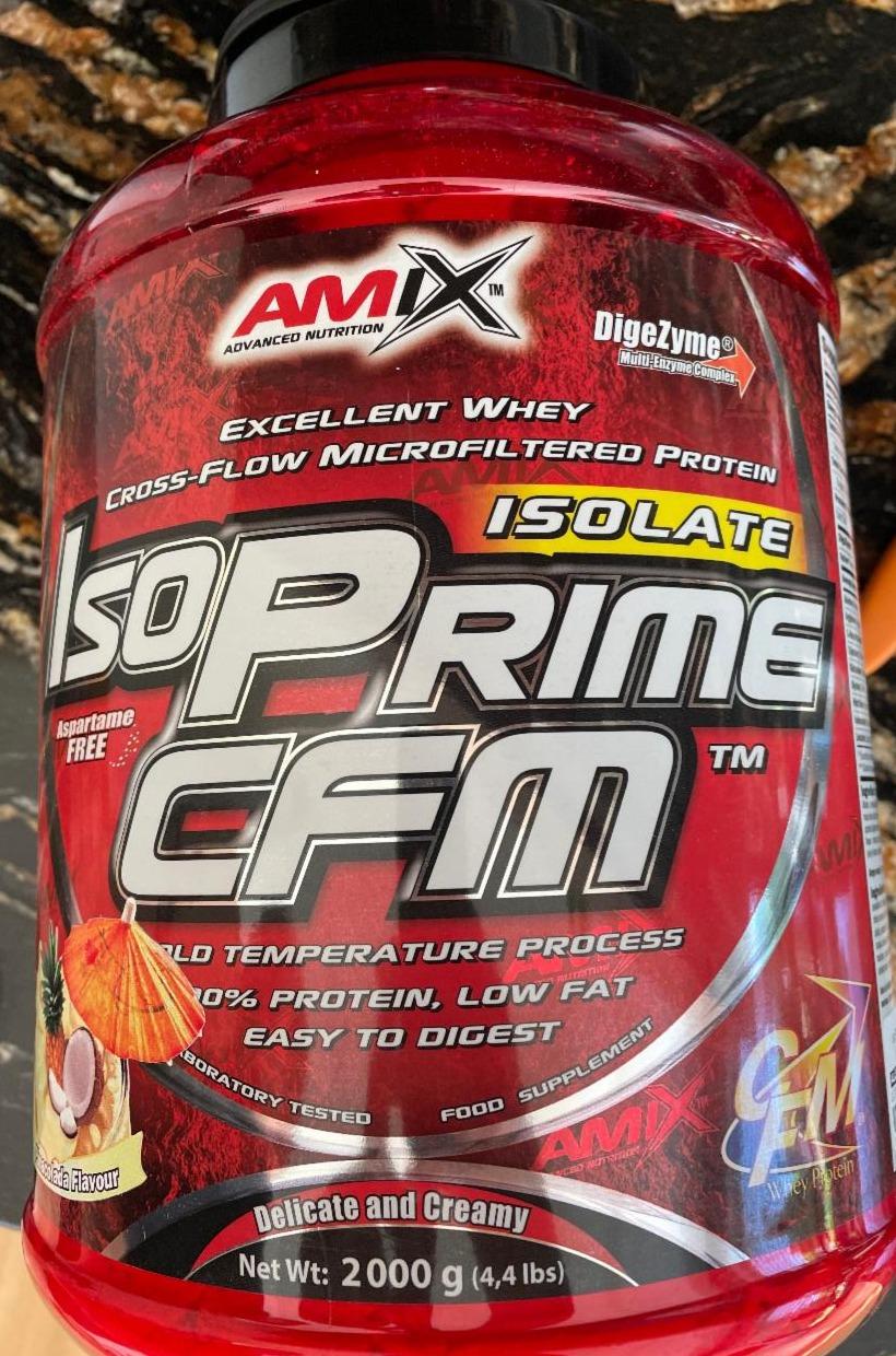 Fotografie - IsoPrime CFM pinacolada Amix Nutrition