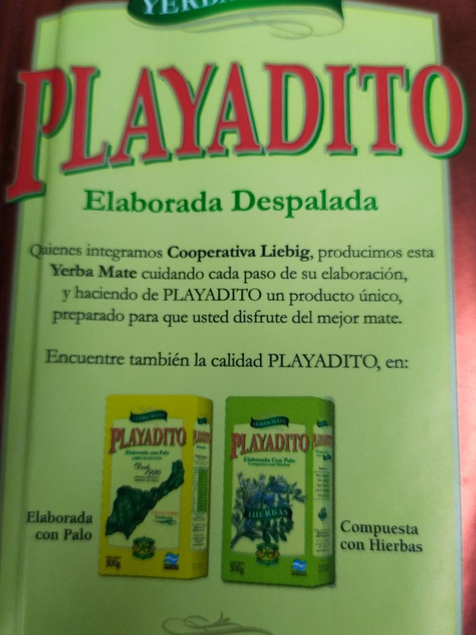 Fotografie - Yerba maté Playadito sin Palo