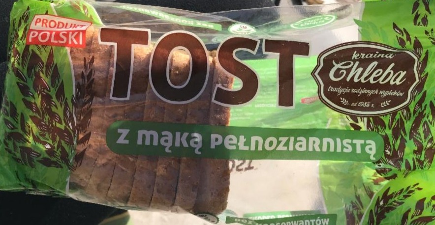 Fotografie - Tost z Mąką Pełnoziarnistą kraina Chleba