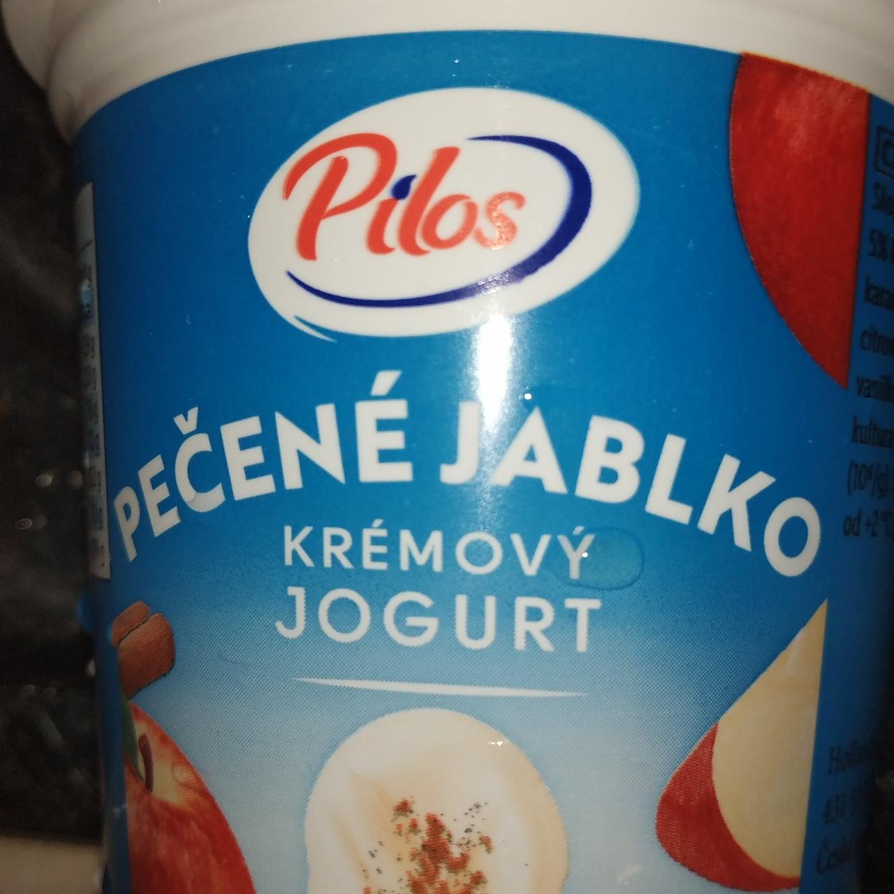 Fotografie - Krémový jogurt pečené jablko Pilos