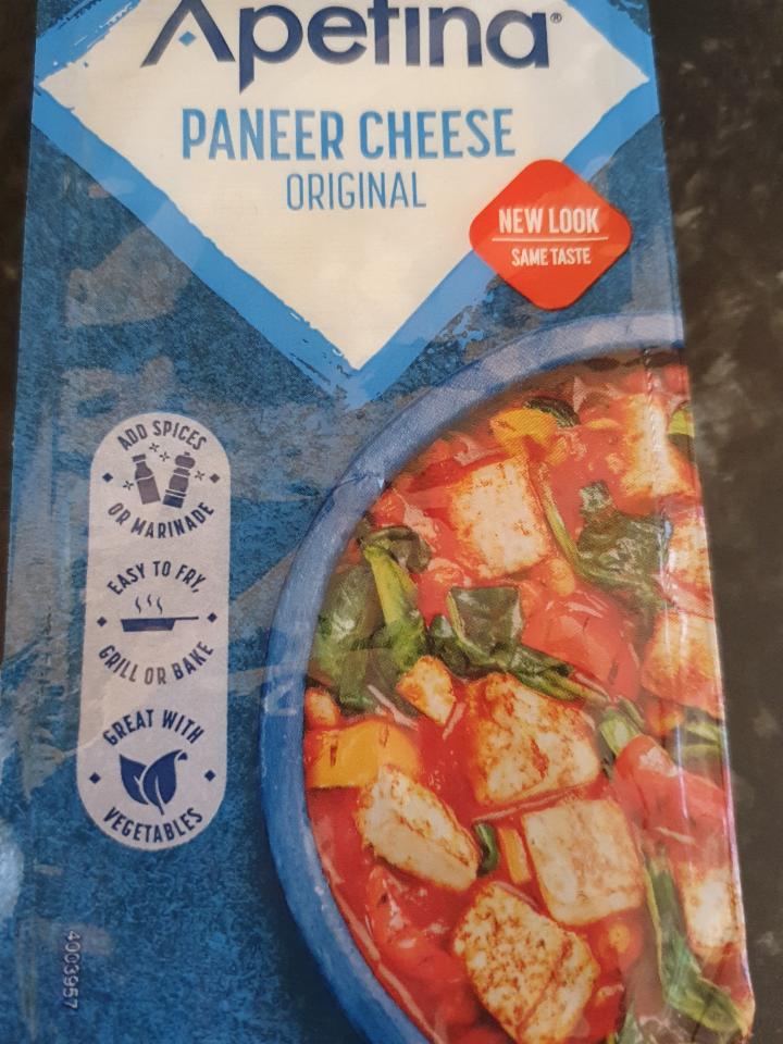 Fotografie - Paneer cheese original Apetina