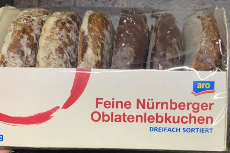 Fotografie - Feine Nürnberger Obladenlebkuchen Aro