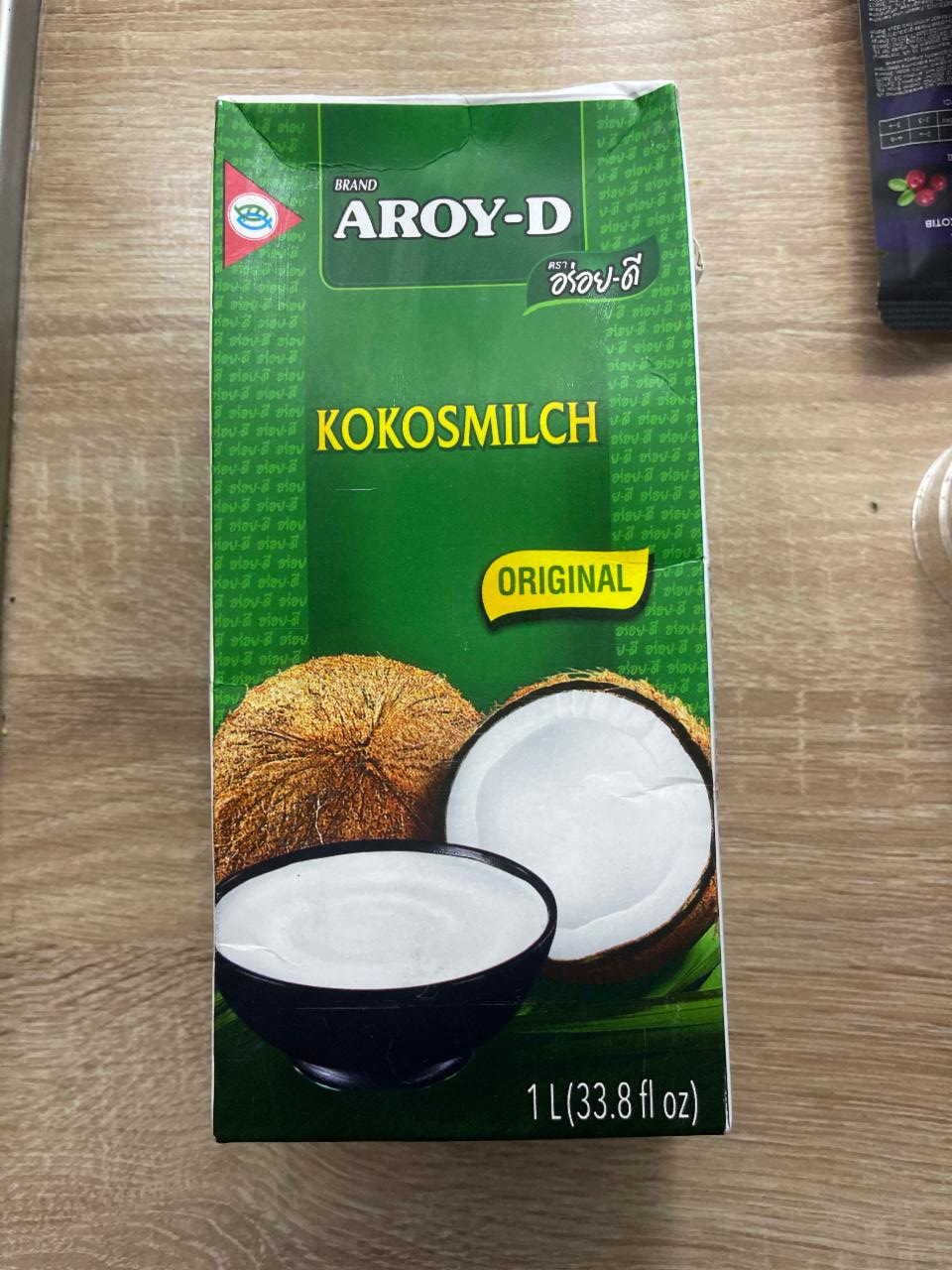 Fotografie - Coconut Milk lait de Coco Aroy-D