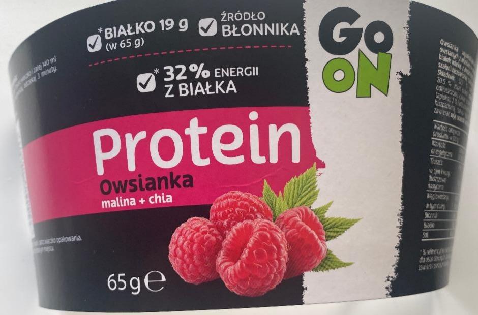 Fotografie - Protein owsianka malina + chia Go On!