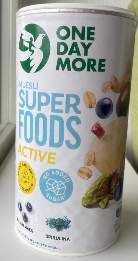 Fotografie - Muesli super foods active OneDayMore