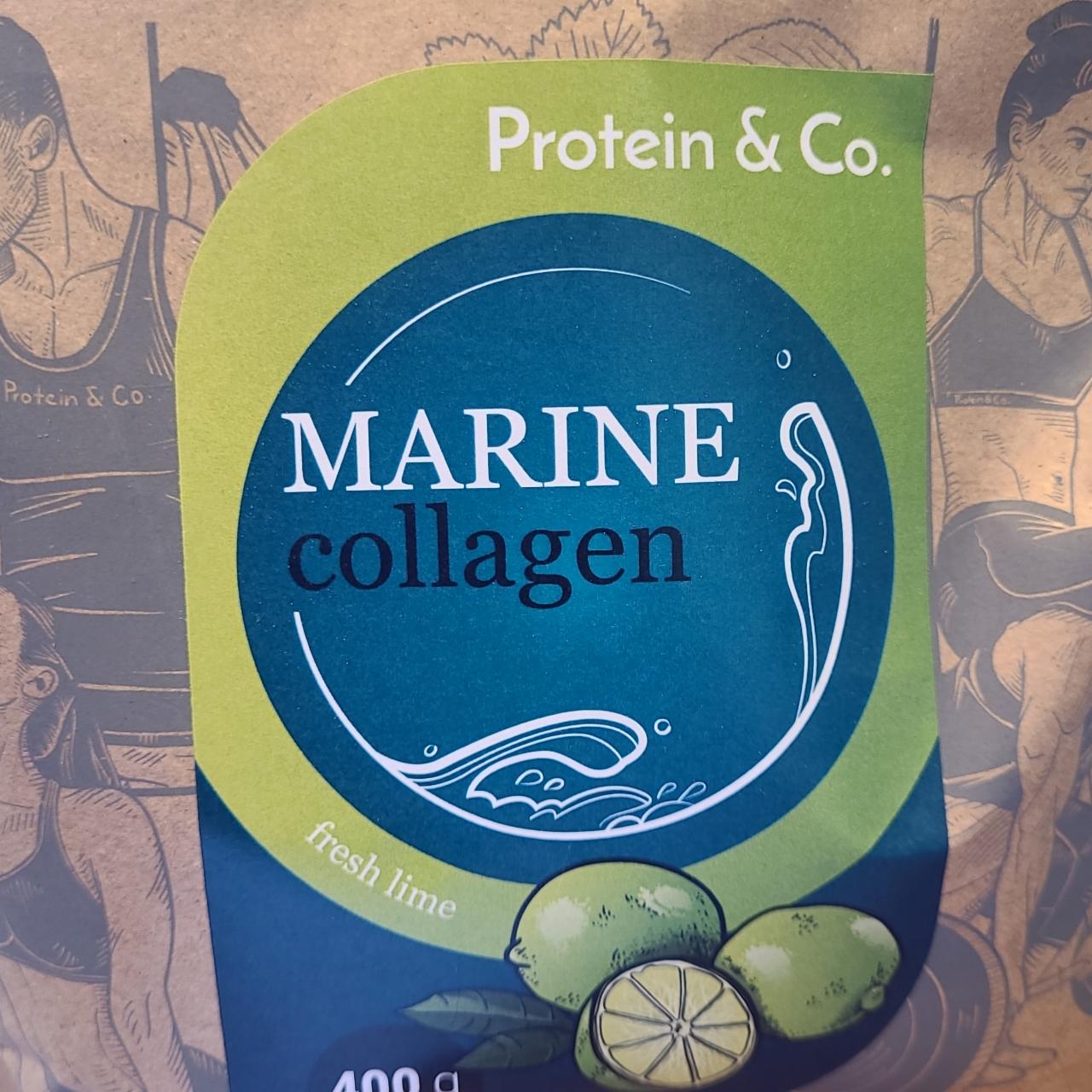 Fotografie - Marine collagen fresh lime Protein & Co.