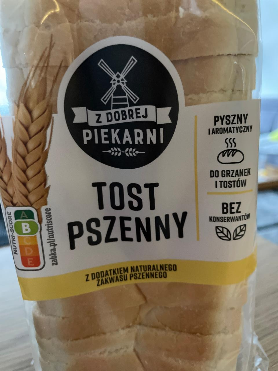 Fotografie - Tost pszenny Z dobrej piekarni