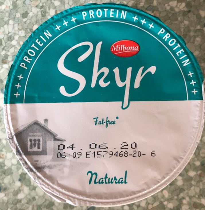 Fotografie - Skyr Natural Milbona