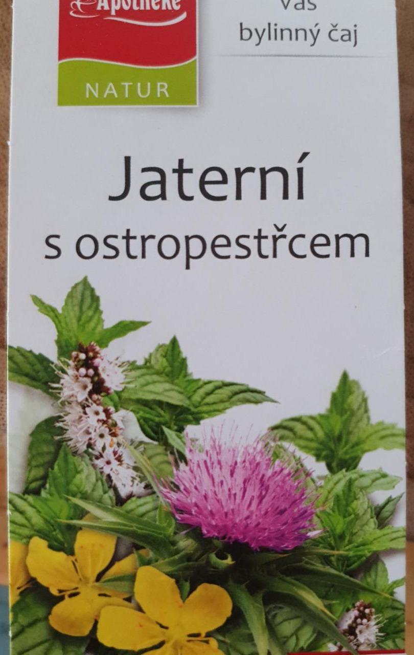 Fotografie - Jaterní čaj s ostropestřcem Apotheke Natur