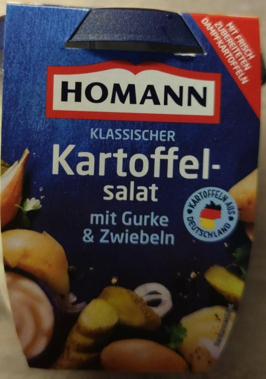 Fotografie - Klassischer Kartoffelsalat mit Gurke & Zwiebeln Homann