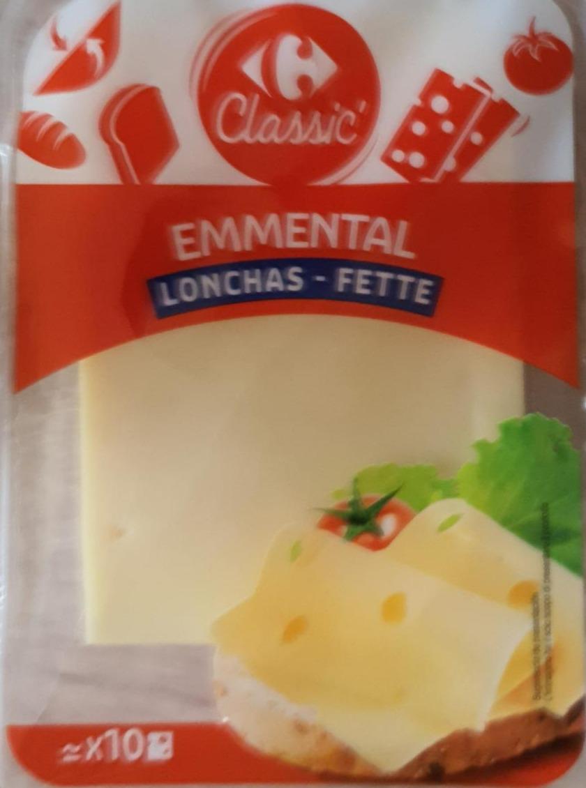 Fotografie - Emmental Lonchas fette Carrefour Classic