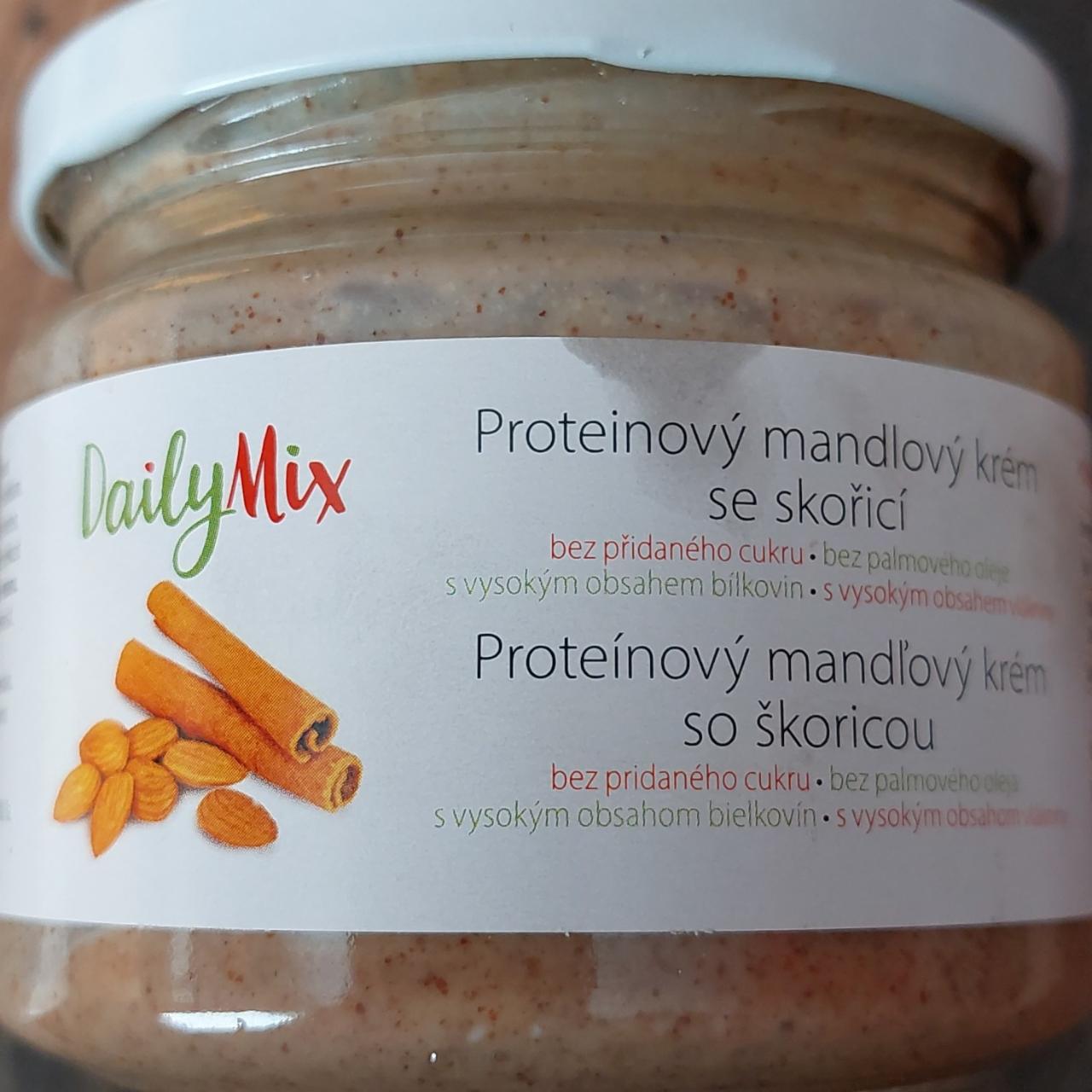 Fotografie - Proteinový mandlový krém se skořicí DailyMix