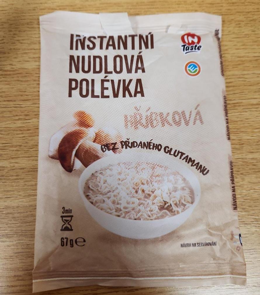 Fotografie - Instantní nudlová polévka hříbková IN Taste