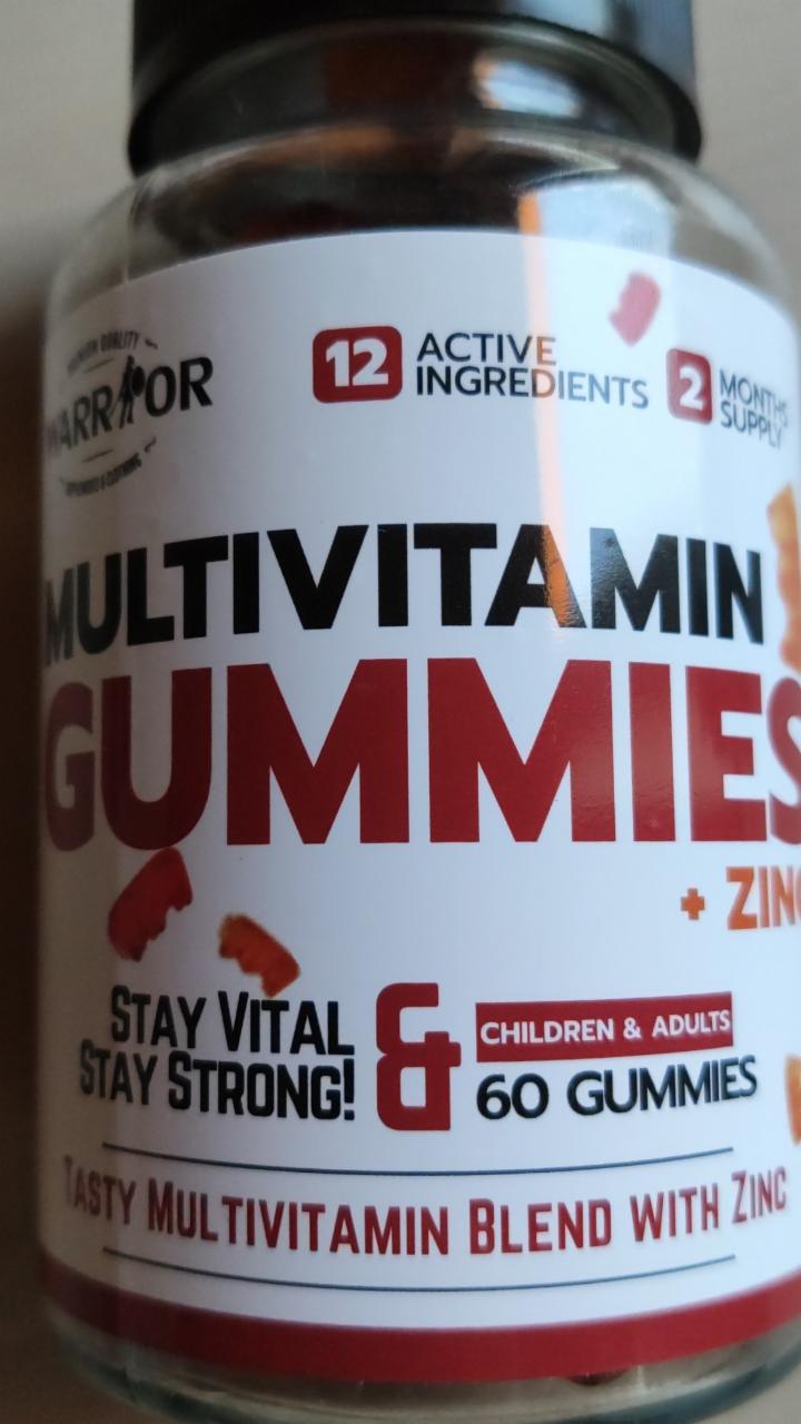 Fotografie - Multivitamin Gummies + Zinc Warrior