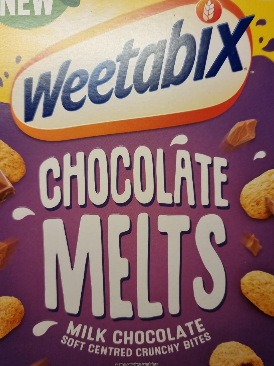 Fotografie - Chocolate Melts Milk Chocolate Weetabix