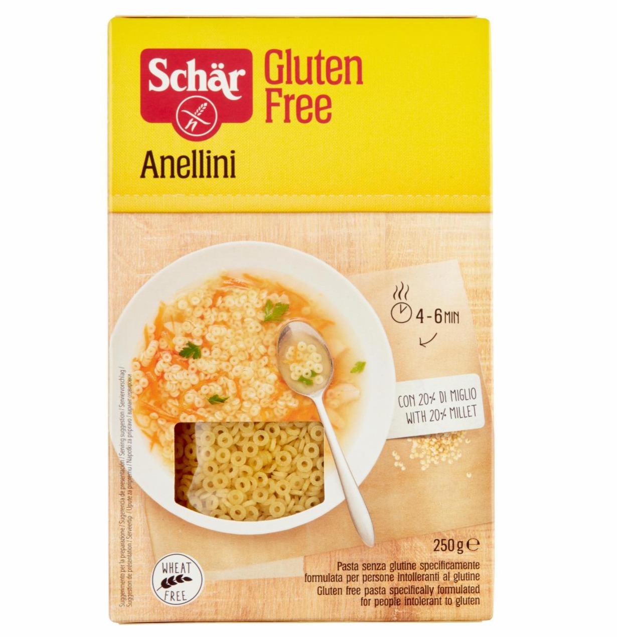 Fotografie - Anellini with 20% millet Schär