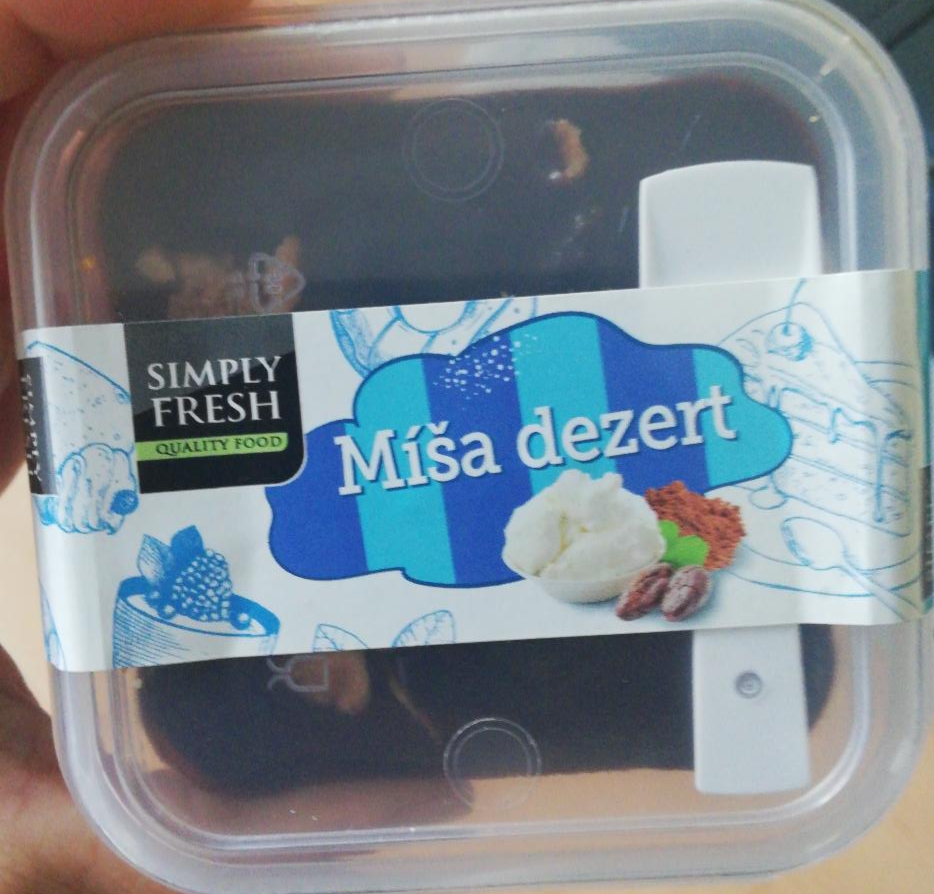 Fotografie - Míša dezert Simply Fresh