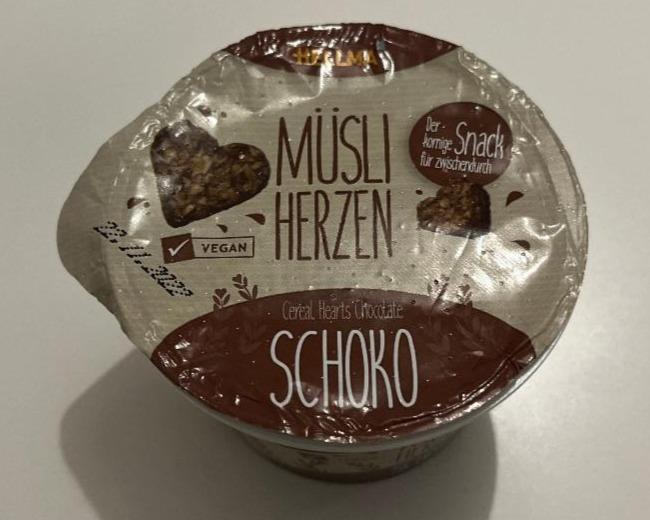 Fotografie - Müsli Herzen Schoko Hellma