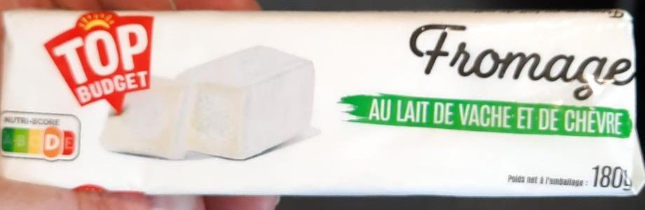 Fotografie - Fromage au lait de vache et de chèvre Top Budget