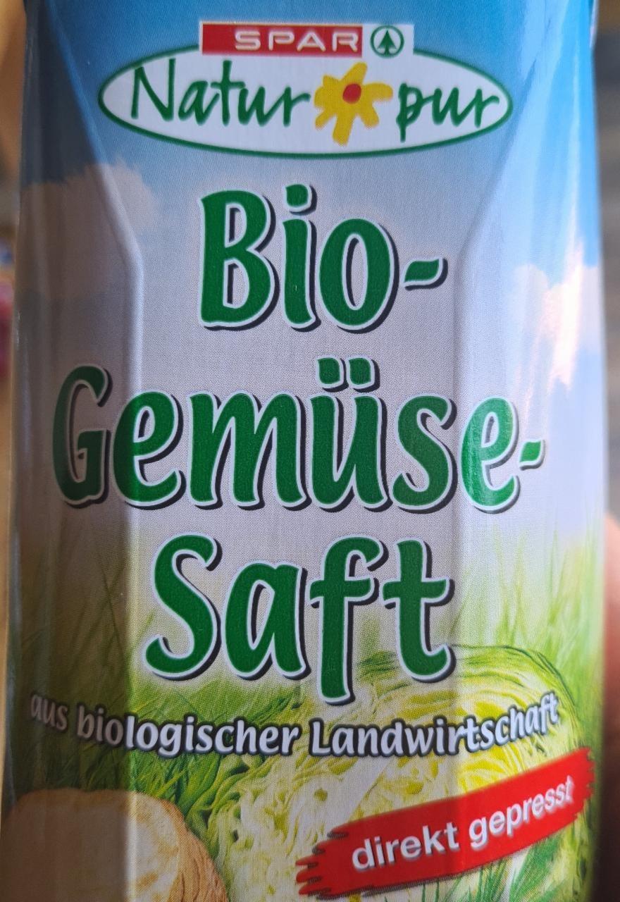 Fotografie - Bio-Gemüse Saft aus biologischer Landwirtschaft Spar Natur pur