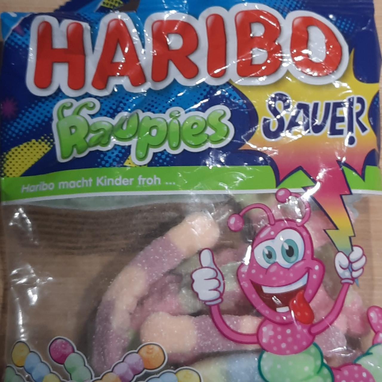 Fotografie - Raupies Sauer Haribo