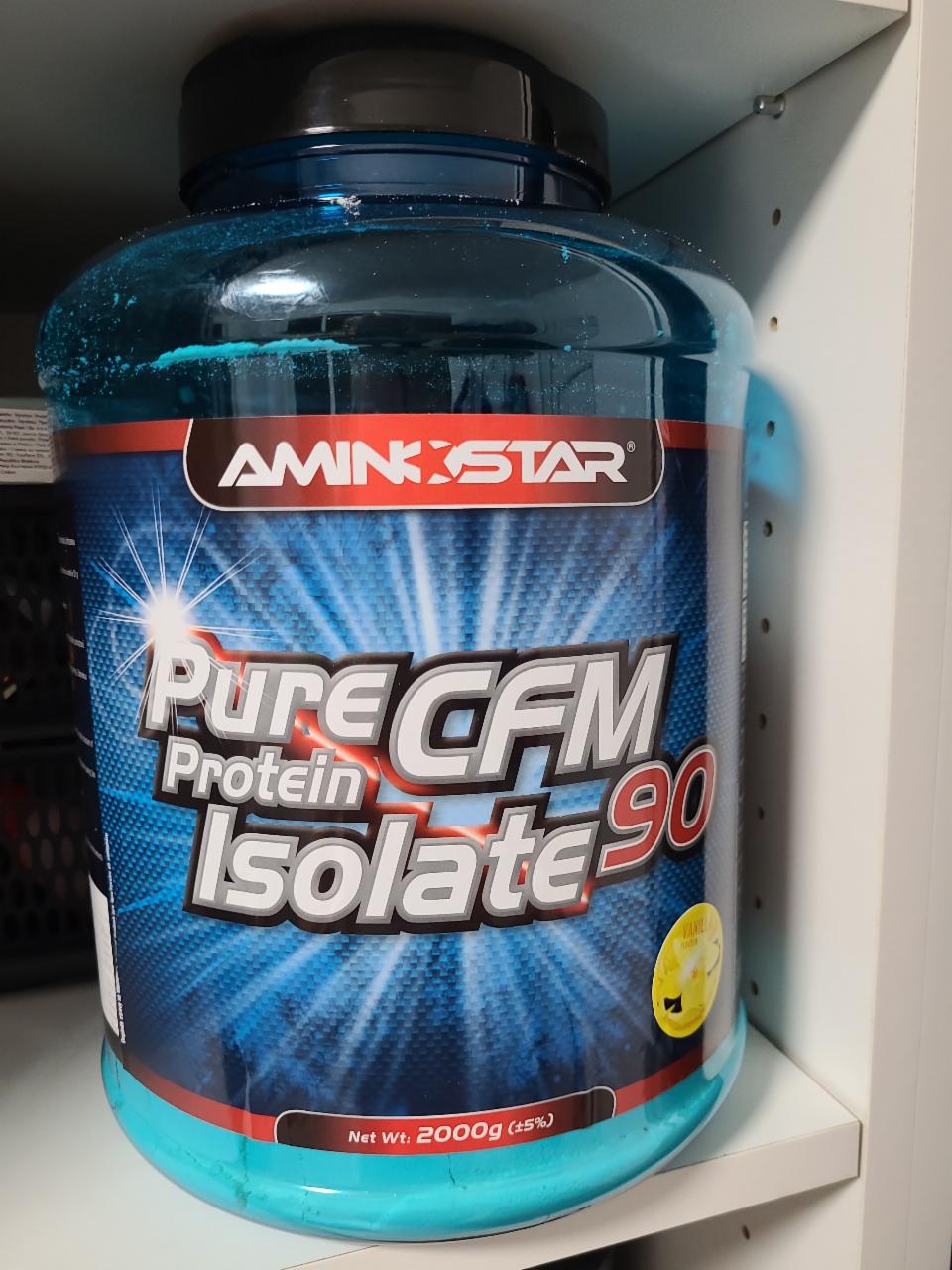 Fotografie - CFM Pure protein isolate 90 vanilla Aminostar