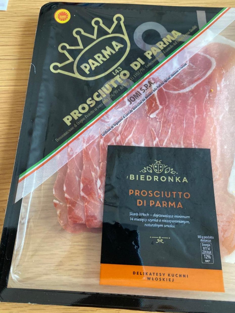 Fotografie - Prosciutto di Parma Biedronka