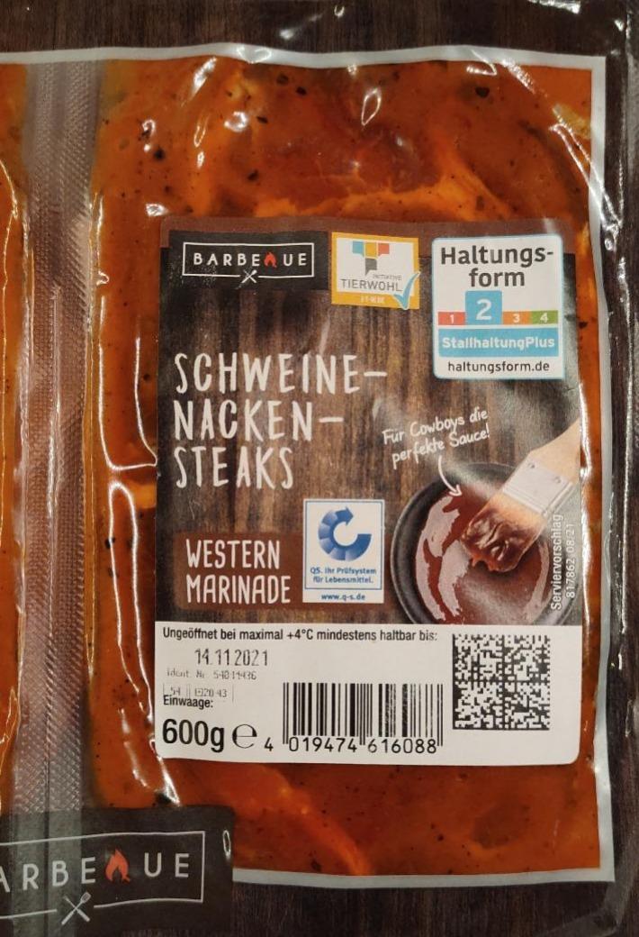 Fotografie - Schweine Nacken Steaks Western Marinade