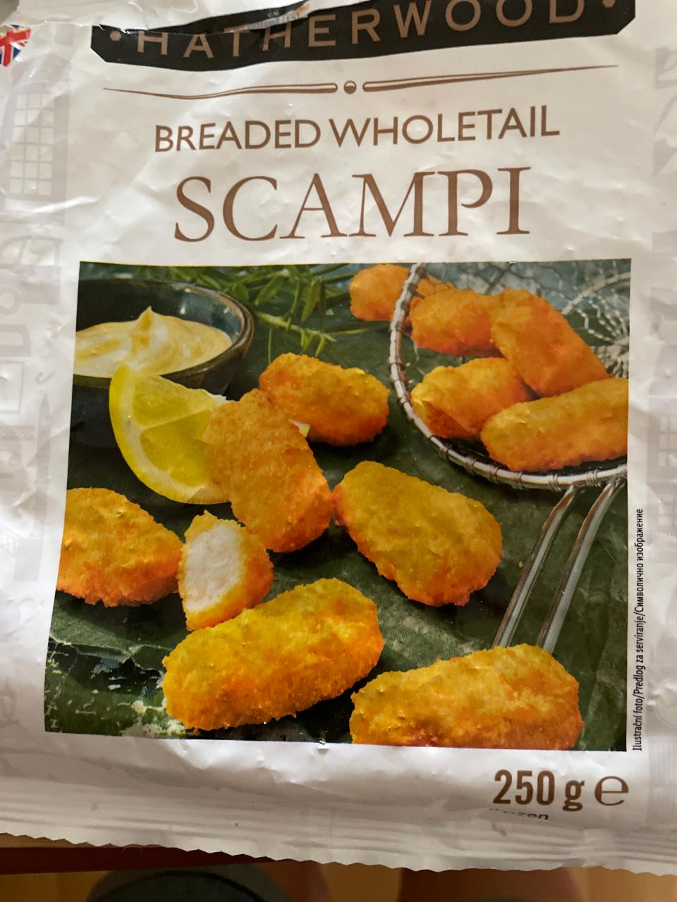 Fotografie - Breaded wholetail Scampi Hatherwood