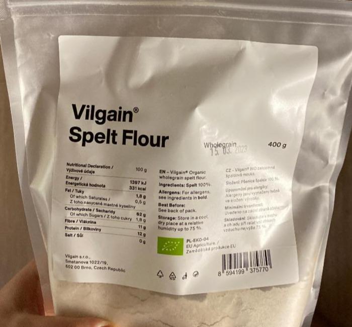 Fotografie - Bio Spelt Flour Vilgain